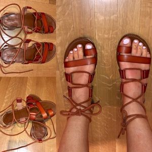 Mossimo Lace Up Sandals